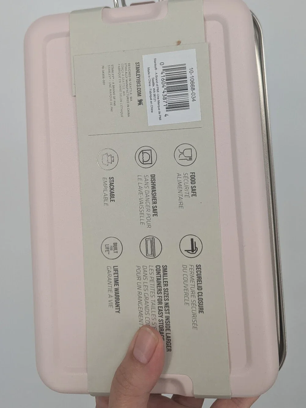 New stanley Classic Legendary Useful Box 1.25 QT Rose Quartz Pink Lunch gift 🎁